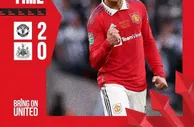 半场-卡塞米罗头球破门拉什福德进球 曼联暂2-0纽卡斯尔