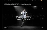 贝林厄姆19年曾转梅西FIFA最佳照+附文：GOAT，目前该推特已删除