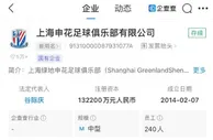 新申花！上海申花企业信息股东已变更为上海久事