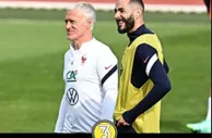 无所畏惧就是刚????！本月本泽马社媒先后不满FIFA颁奖，回击德尚