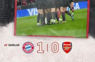 女足欧冠1/4决赛首回合：拜仁1-0阿森纳，巴萨1-0罗马