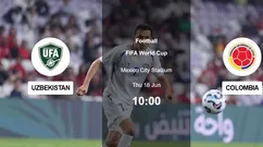 赛事爆料：乌兹别克斯坦 vs 哥伦比亚