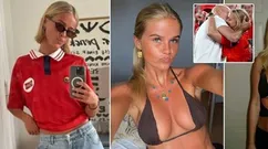 挪威队主教练的女儿伊达因一张家庭合照走红网络，被誉为“世界杯宠儿”。