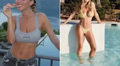 DAZN 世界杯主持人 Diletta Leotta 穿着低胸装并提供披萨款待粉丝，令人大为惊艳