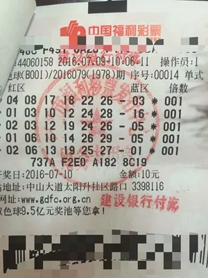 中奖彩票