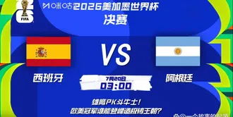 世界杯决赛：西班牙vs阿根廷——当传控王朝遇上潘帕斯余晖