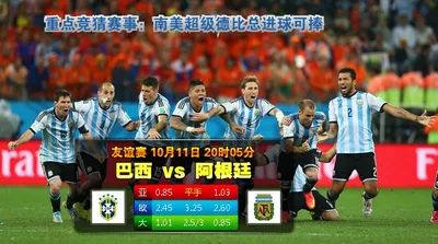 赛事推荐: 巴西 VS 阿根廷