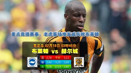2月18日 英格兰足总杯：白礼顿vs侯城 天际亚洲推荐