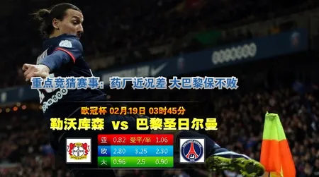 爆料：勒沃库森 VS 巴黎圣日尔曼