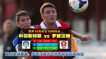 【BETVICTOR伟德】3月5日 英甲 赛事分析集锦