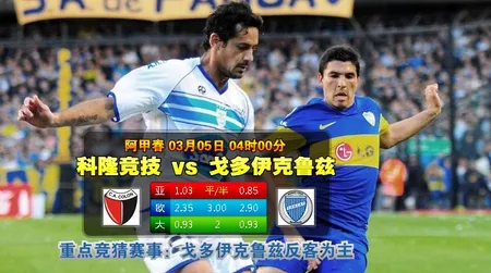 【BETVICTOR伟德】3月5日 阿甲 赛事分析集锦