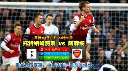 【富博】3月17日00:00 英超 托特纳姆热刺VS阿森纳