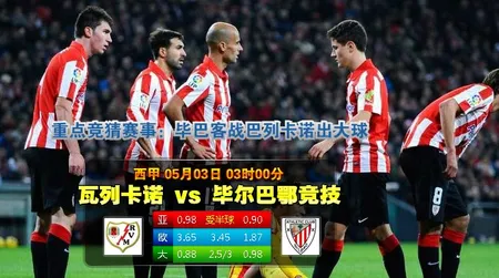 188bet金宝博5月3日西甲: 瓦列卡诺VS毕尔巴鄂竞技