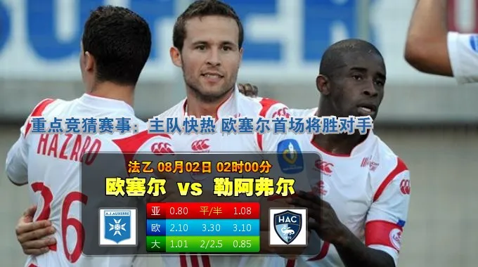 【富博】8月2日02:00 法乙 欧塞尔VS 勒阿弗尔