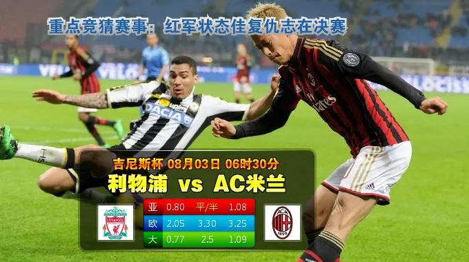 热身赛波胆：利物浦 vs AC米?