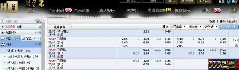✿合乐888✿ 每日足球推荐 飞燕诺 VS 罗马 02.26 