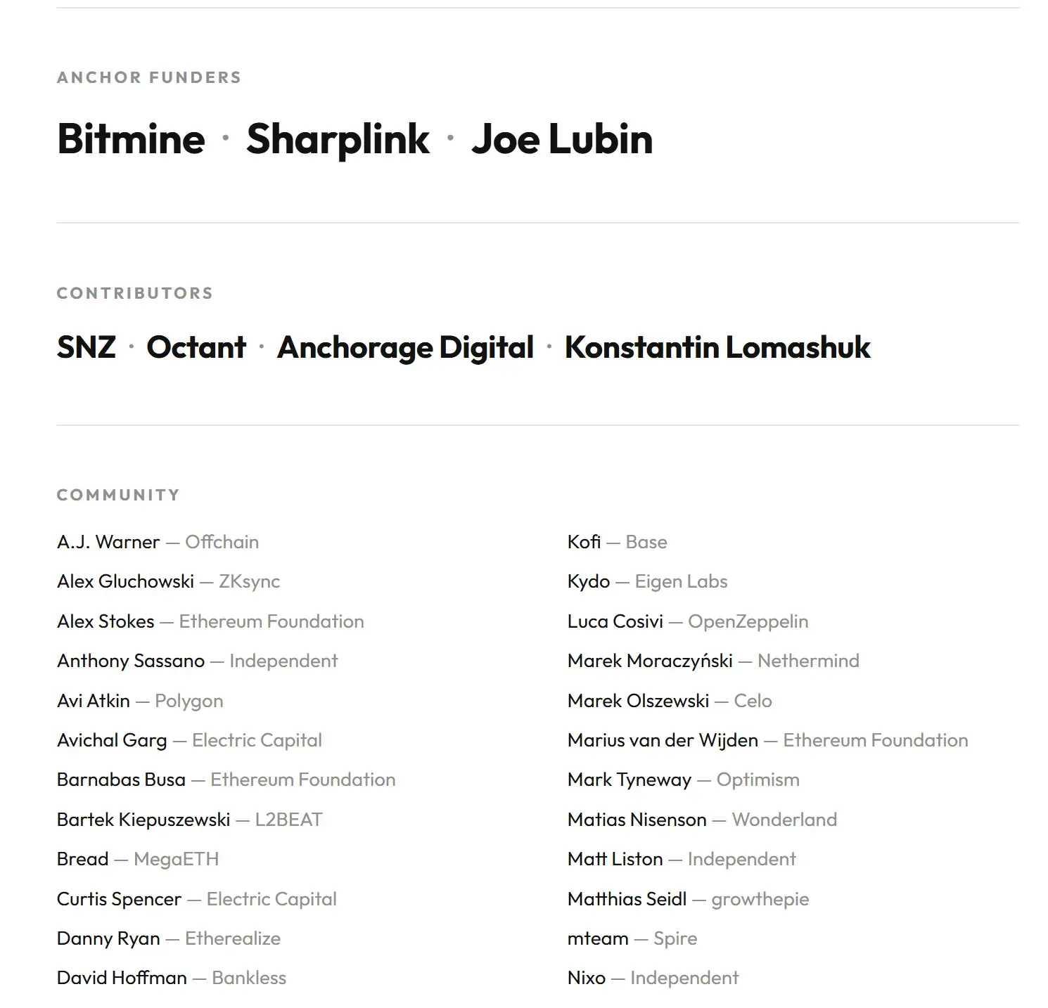基金会后退，Ethlabs 上前：以太坊迎来史上最大重组