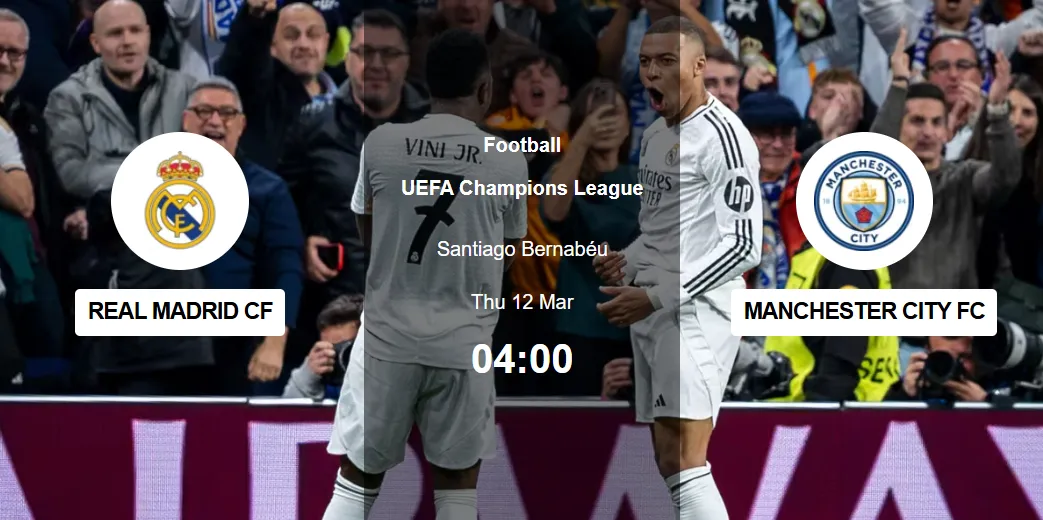 Bernabéu Nights Never Disappoint: Real Madrid vs Man City Betting Angle You Shouldn’t Ignore
