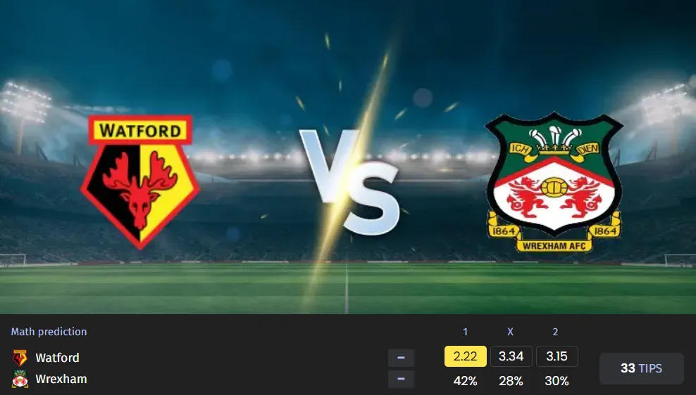 Wrexham’s Playoff Push Continues: Can the Welsh Upstarts Take Crucial Points from Watford Away?