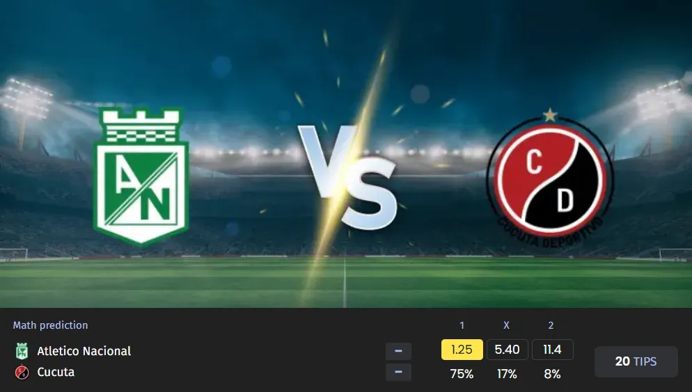 Goal Machine vs Fragile Defense — Will Atlético Nacional Crush Cúcuta in a Statement Win?