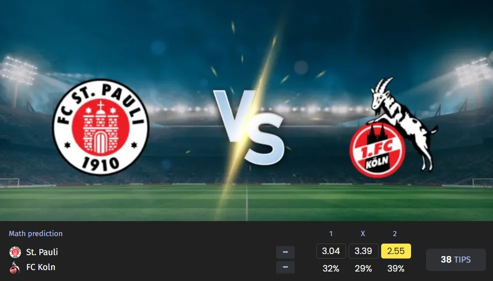 Survival Showdown in Hamburg! St. Pauli Desperate for Points — But Is Cologne Quietly Gaining the Upper Hand?