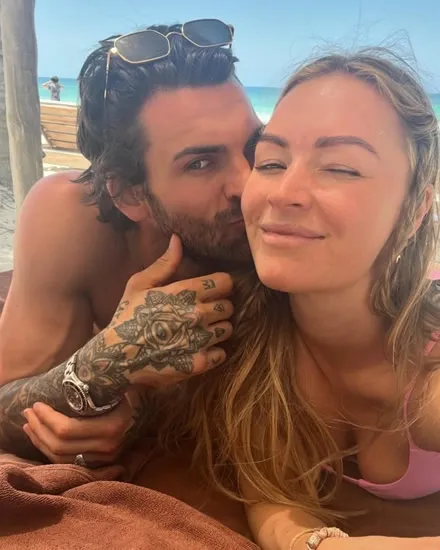 Laura Woods moves Adam Collard to tears with retrospective video of their relationship