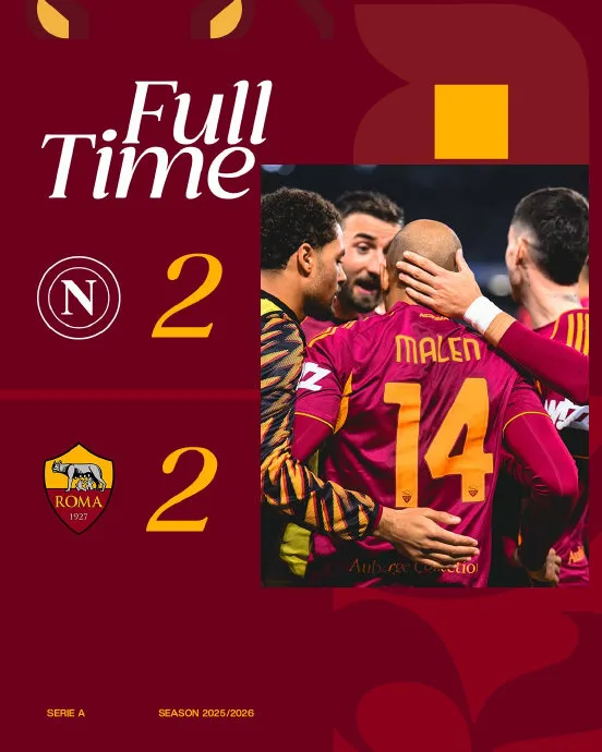 Napoli's substitutions proved effective, forcing a draw against Roma; the difference in the quality of their substitutes proved to be the turning point.