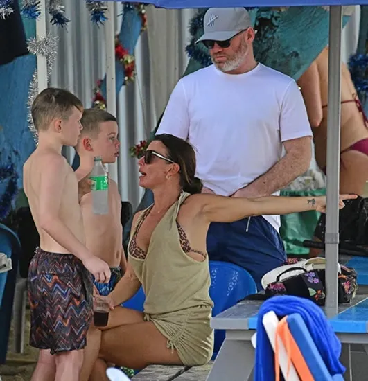 EYES ON KAI Coleen & Wayne Rooney Hit the Beach in Barbados – But 16-Year-Old Kai Steals the Spotlight as Girls Queue Up and He Races Dad’s United Pal