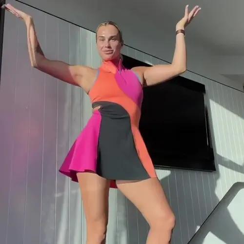 'We love it' Aryna Sabalenka labelled ‘so gorgeous' as she wiggles hips in new Australian Open 2026 dress