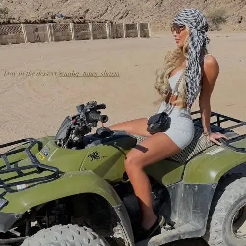 Cole Palmer's Girlfriend Dazzles in Desert During Egyptian Getaway