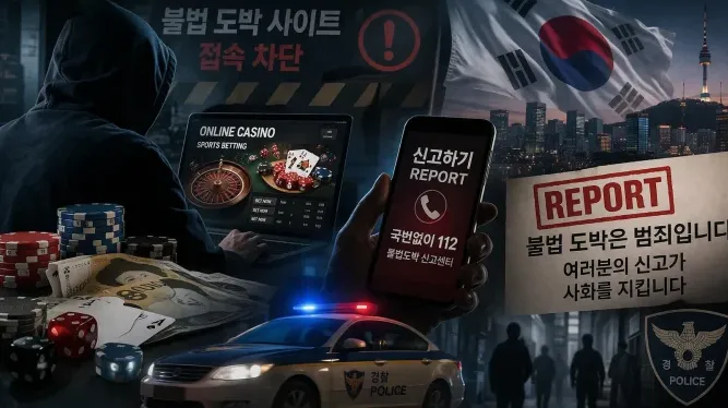 South Korea promotes rewards for reporting illegal gambling websites in sports and leisure.