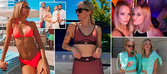 Ex-Premier League star and former team-mate married stunning blonde twins to become real-life brothers-in-law in extraordinary footballing twist