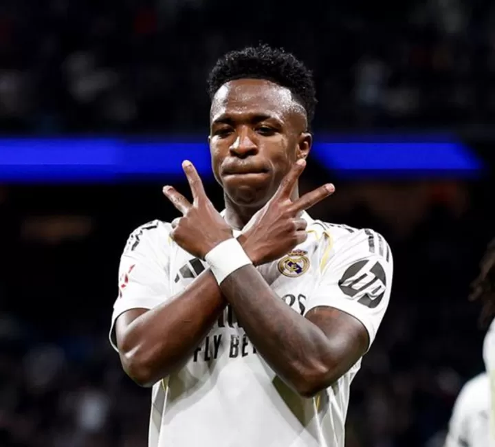 Real Madrid 4-1 Real Sociedad: Hosts seal 3pts as Vinicius nets 2 penalties