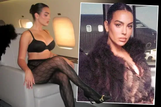 Georgina Rodriguez Stuns in Daring Private Jet Snap En Route to Join Ronaldo