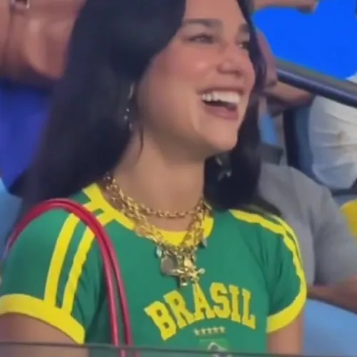 STAR GUEST Dua Lipa tours South American football derbies as she attends Brazil’s biggest rivalry after Argentina’s mammoth clash