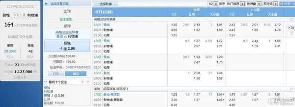 【UEDbet】英超大战，看好曼城！GOGO~FIGHT吧！ 