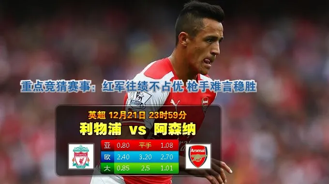 188BET金宝博12月22日英格兰超级联赛:利物浦VS阿森纳 