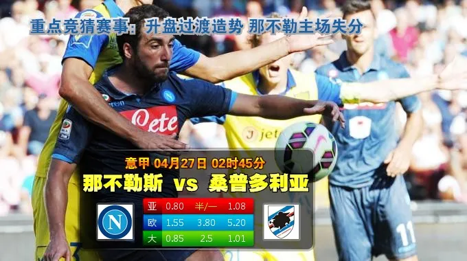 赛事推荐: 那不勒斯 VS 桑普多利亚