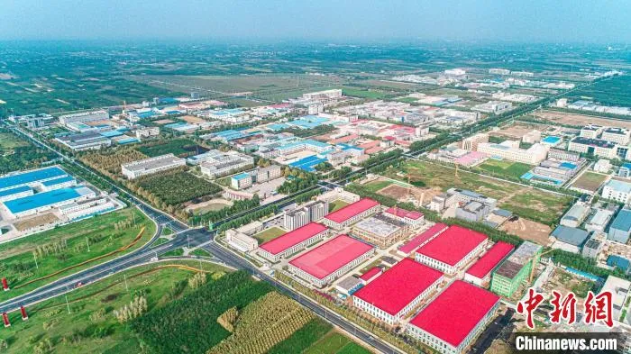 河北安国现代中药工业园区 安国市委宣传部供图