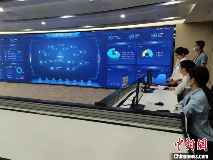盐城智慧文旅平台。　顾名筛 摄