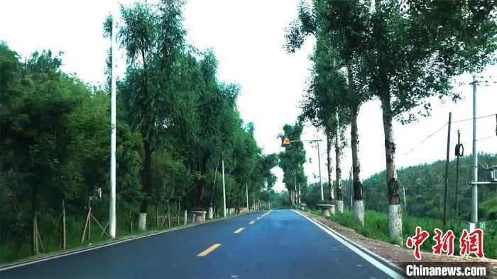 双阳区双朝线 长春市公路管理处供图