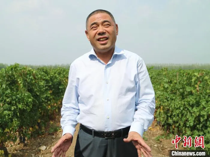 归国华商陈德启。　石羽佳 摄