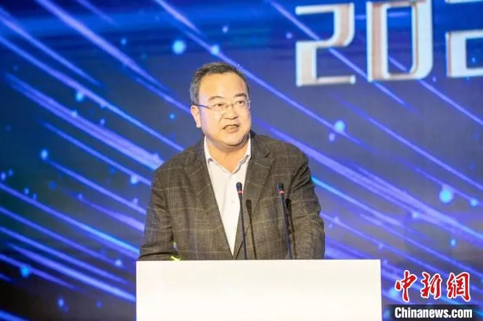 图为浙江省文化和旅游厅党组书记、厅长褚子育。　许军 摄