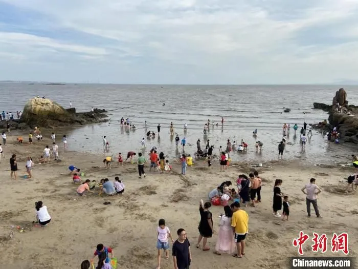 晋江市民网红打卡地：赶海妙境 醉美湖尾。　晋江市乡村振兴办 供图