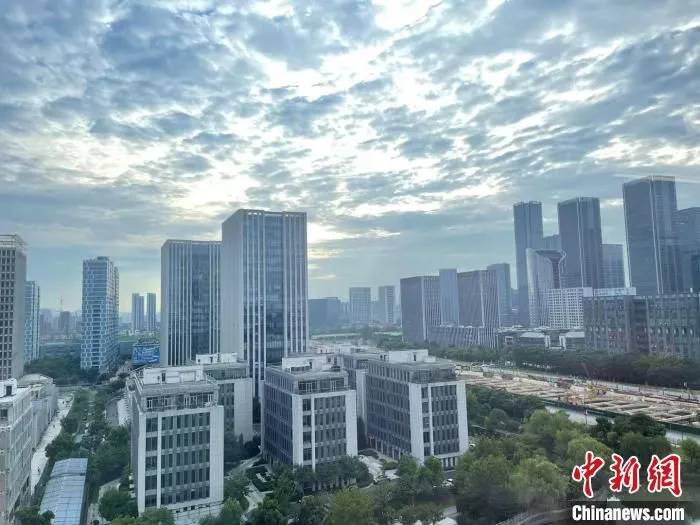 杭州未来科技城。　张煜欢 摄