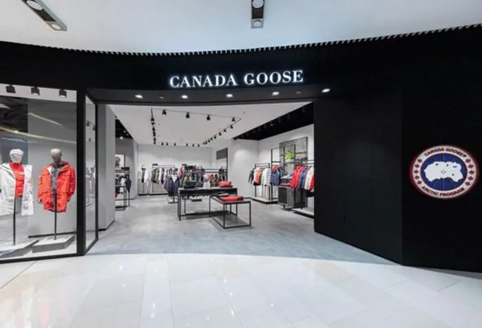 加拿大鹅羽绒服门店。 图片来源：CanadaGoose加拿大鹅官方微信公众号