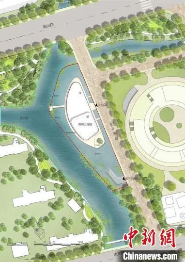 上海海纳工程院示意图 上海普陀 供图