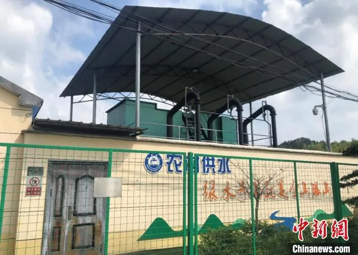 永康市花街镇秋塘供水站。　葛铭锐 摄