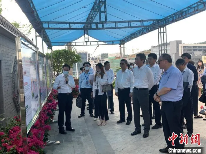 图为推介会现场。　宋秀杰 摄