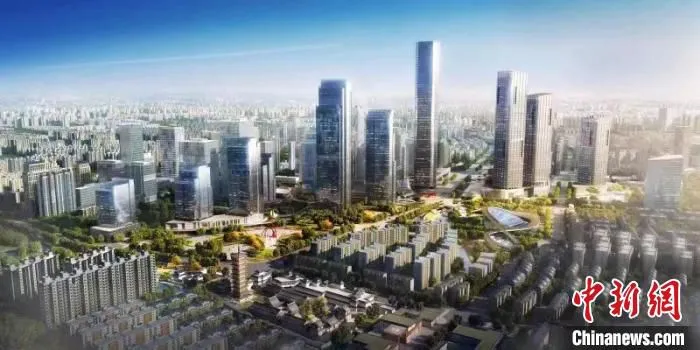 真如副中心核心效果图 上海普陀供图